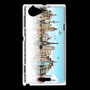Coque Sony Xperia L Tour du monde 9
