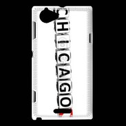 Coque Sony Xperia L Chicago love