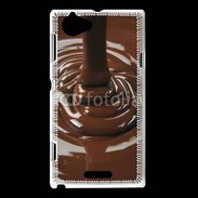 Coque Sony Xperia L Chocolat fondant