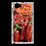 Coque Sony Xperia L Piment d'Espelette