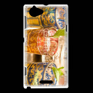 Coque Sony Xperia L Thé à la menthe