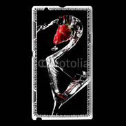 Coque Sony Xperia L Cocktail de fraise