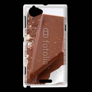Coque Sony Xperia L Chocolat aux amandes et noisettes