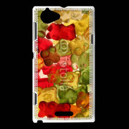 Coque Sony Xperia L Bonbon nounours