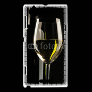 Coque Sony Xperia L Verre de vin glamour