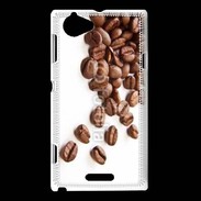 Coque Sony Xperia L Grains de café brésilien