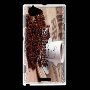 Coque Sony Xperia L Tasse de café brésil