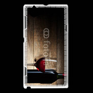 Coque Sony Xperia L Vin rouge 1