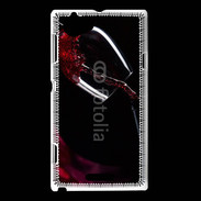 Coque Sony Xperia L Vin rouge 2