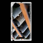 Coque Sony Xperia L Vieilles bouteilles de vin