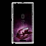 Coque Sony Xperia L Vin rouge 5