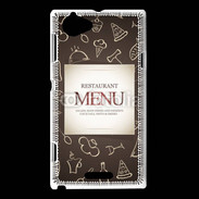 Coque Sony Xperia L Menu