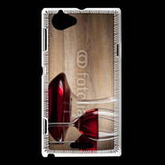 Coque Sony Xperia L Vin rouge 12