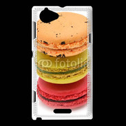Coque Sony Xperia L Trio de macarons