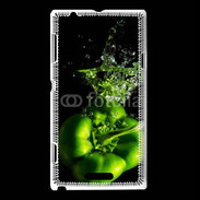 Coque Sony Xperia L Poivron vert