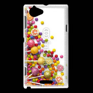 Coque Sony Xperia L Assortiment de bonbons 112