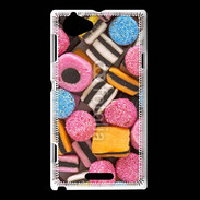 Coque Sony Xperia L Assortiment de bonbons 114