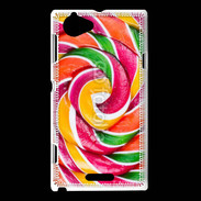 Coque Sony Xperia L Sucette escargot