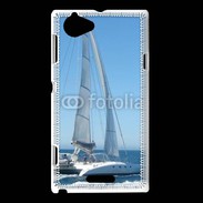 Coque Sony Xperia L Catamaran en mer