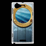 Coque Sony Xperia L Porte de cabine de bateau