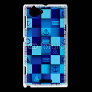 Coque Sony Xperia L Mosaïque de la mer