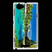 Coque Sony Xperia L Tropical Resort