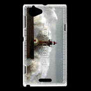 Coque Sony Xperia L Vague sur la cote
