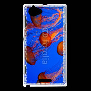 Coque Sony Xperia L Bal de méduses