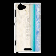 Coque Sony Xperia L Plage tropicale 1