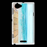 Coque Sony Xperia L Mer et coquillages