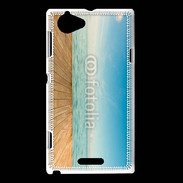 Coque Sony Xperia L Ponton vue mer
