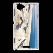 Coque Sony Xperia L Dunes vue mer