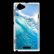 Coque Sony Xperia L Vagues mer