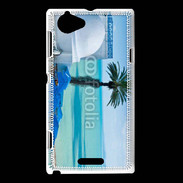 Coque Sony Xperia L Village vue mer