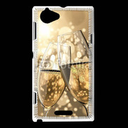 Coque Sony Xperia L Champagne
