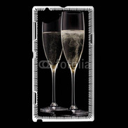 Coque Sony Xperia L Coupes de champagne 2