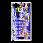 Coque Sony Xperia L Coupes de champagne discothèque 2