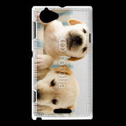 Coque Sony Xperia L Petit chiot 2