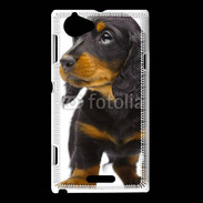 Coque Sony Xperia L Petit chiot 3