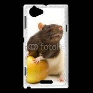Coque Sony Xperia L Rat bicouleur