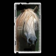 Coque Sony Xperia L Cheval camarguais