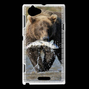 Coque Sony Xperia L Grizzly