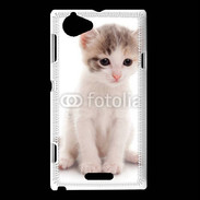 Coque Sony Xperia L Chaton 2
