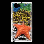 Coque Sony Xperia L Etoile de mer