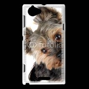 Coque Sony Xperia L Portrait de Yorkshire