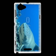 Coque Sony Xperia L Requin citron