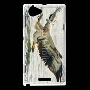 Coque Sony Xperia L Aigle pêcheur