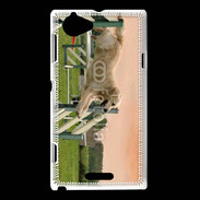 Coque Sony Xperia L Agility Golden retriever