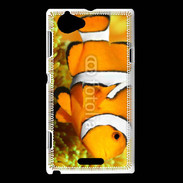 Coque Sony Xperia L Poisson clown 5