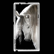 Coque Sony Xperia L Cheval andalou 5